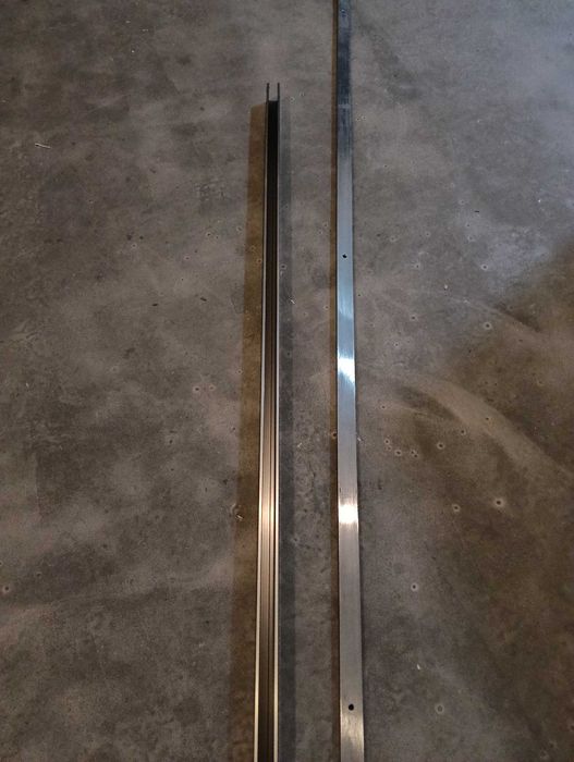 Calha + Carril Alumínio