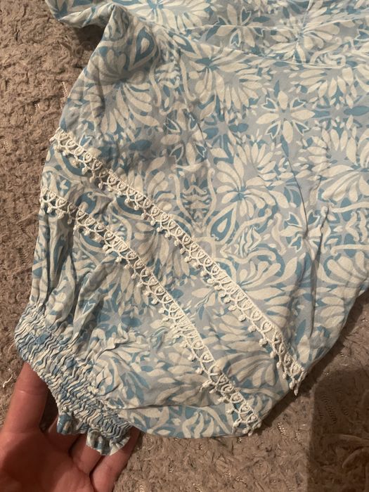 Жіноча коротка сукня блакитного кольору reserved