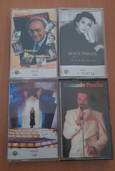 K7 musica Dulce Pontes e outros
