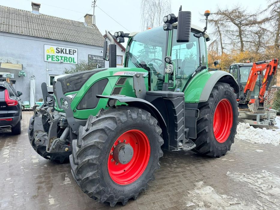 Fendt 714 Vario Profi  150 KM, 6 cylindrów, miękka oś i kabina, zaczepy, pneumatyka, ISOBUS
