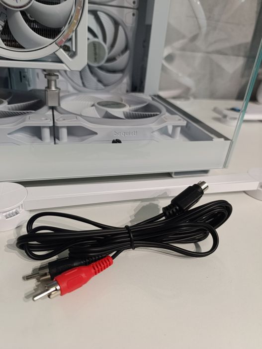 Kabel wtyk SVHS S-VIDEO 4pin / 2x wtyk RCA 1,5m