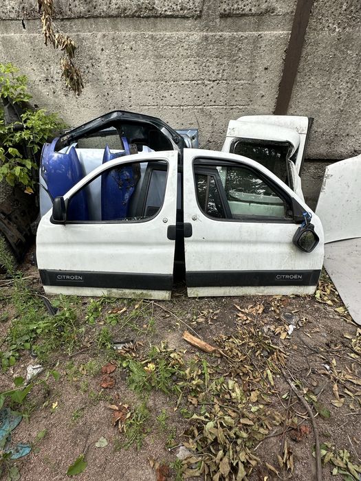 Дверь передняя ситроен берлинго пежо партнер