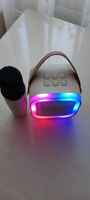 Колонка дитяча з мікрофоном