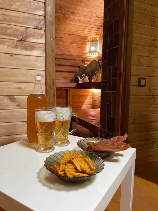 Аренда Баня Сауна Дом с камином Теплая Беседка Бассейн Днепр