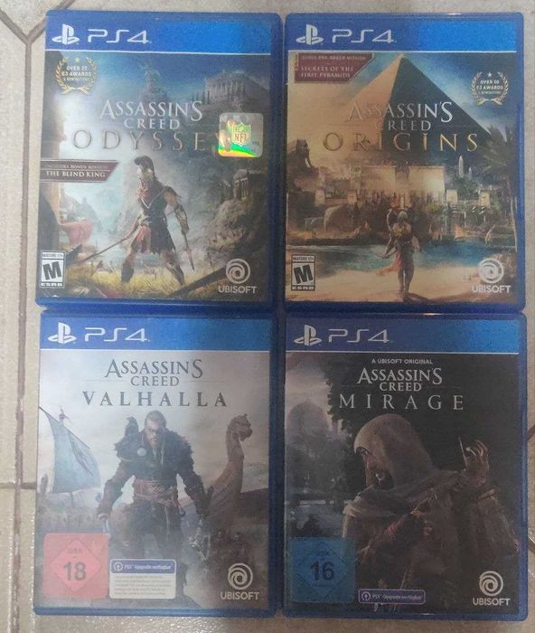 Игры на Ps4 assassin's creed