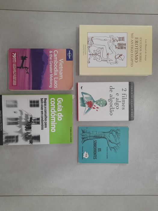 Lote de livros 5