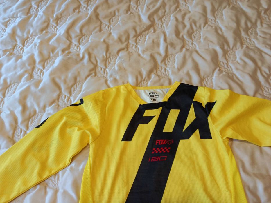 Dziecięca młodzieżowa  bluza na crossa quada enduro Fox 180 r. YXL jak nowa