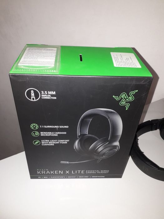 Наушники Razer kraken x lite отличное состояние