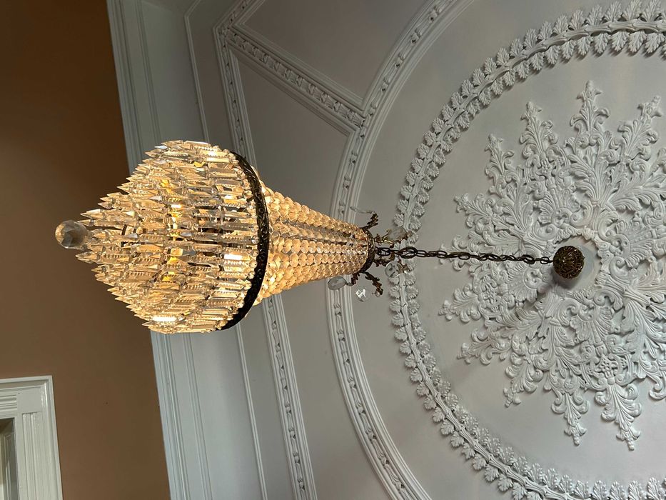 Lustre de teto em Cristal (1910 - 1930)