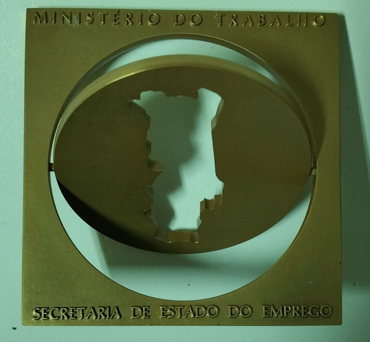 Medalha bronze dourado