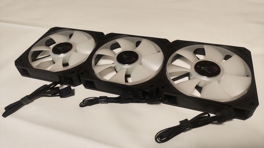 Вентилятор ASUS ROG STRIX AF-12S ARGB статичного тиску  5.0 mmH2O