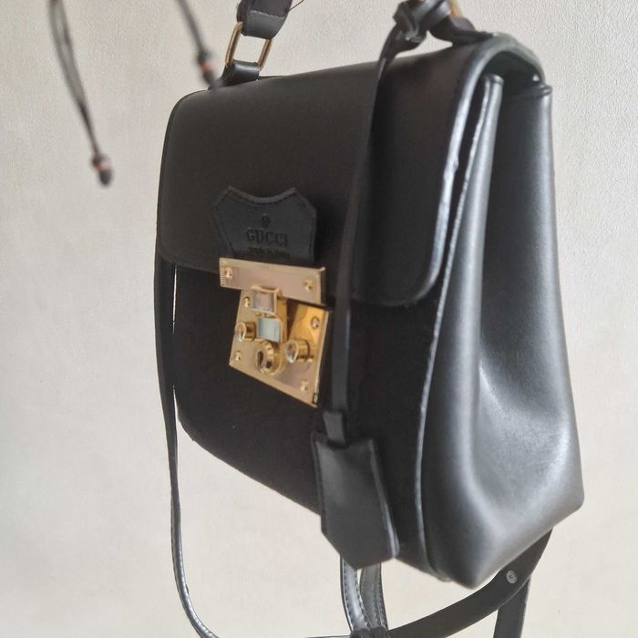 Piękny skórzany plecaczek