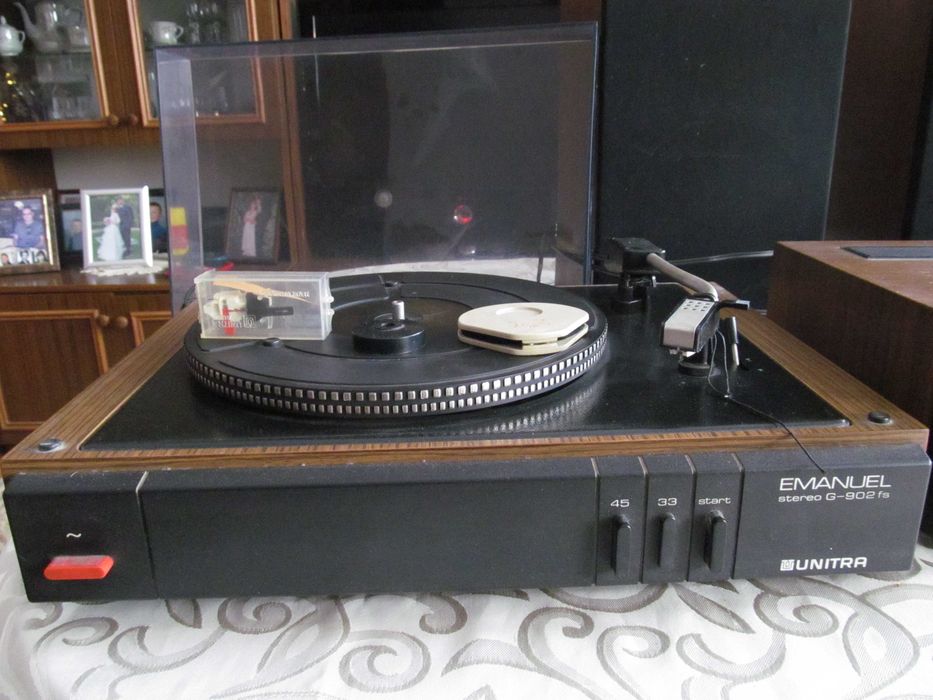 Radio Amator 2 stereo z kolumnami i gramofonem Emanuel G-902 fs - kpl.