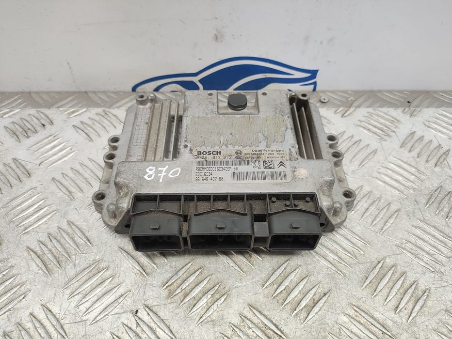Centralina Motor Original Bosch PSA Peugeot Citroen 1.6 HDI 9HZ