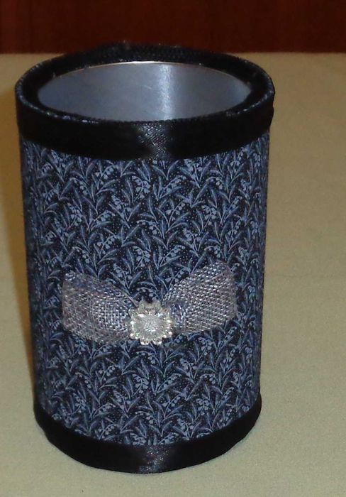 Caixa decorativa e de arrumação laço com flor (NOVA)