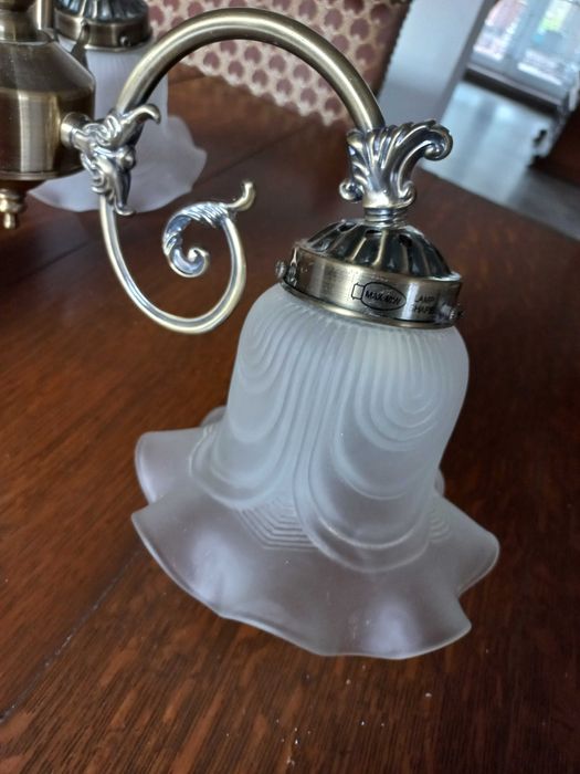 piękny wiszący  żyrandol