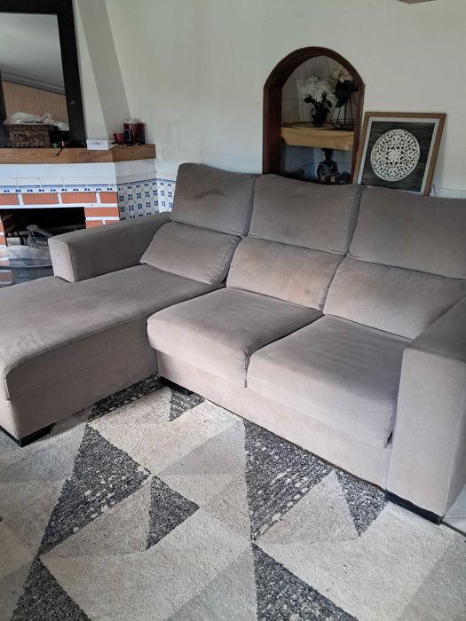Sofa chaise longue extensivel