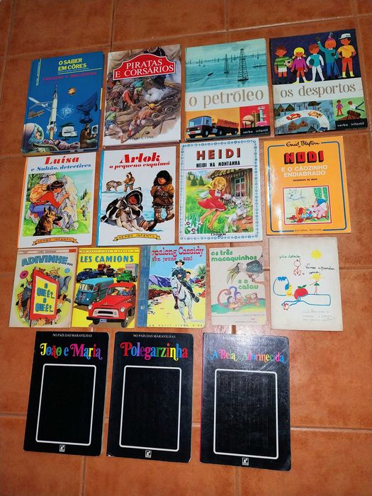 Livros Infantis Antigos Lote - Anos 50 a 80