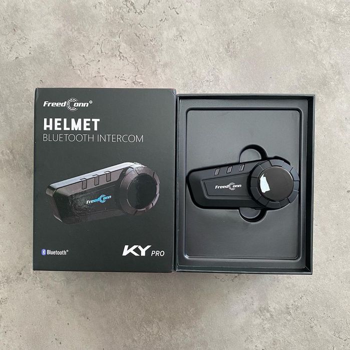 Мотогарнітура FreedConn KY Pro, блютуз гарнітура для шлема, моторація