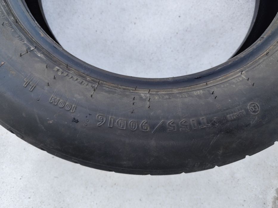 Шина 155/90/R16 на докатку.