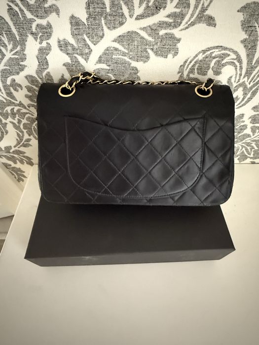 Chanel mini double flap vintage 24 k gold