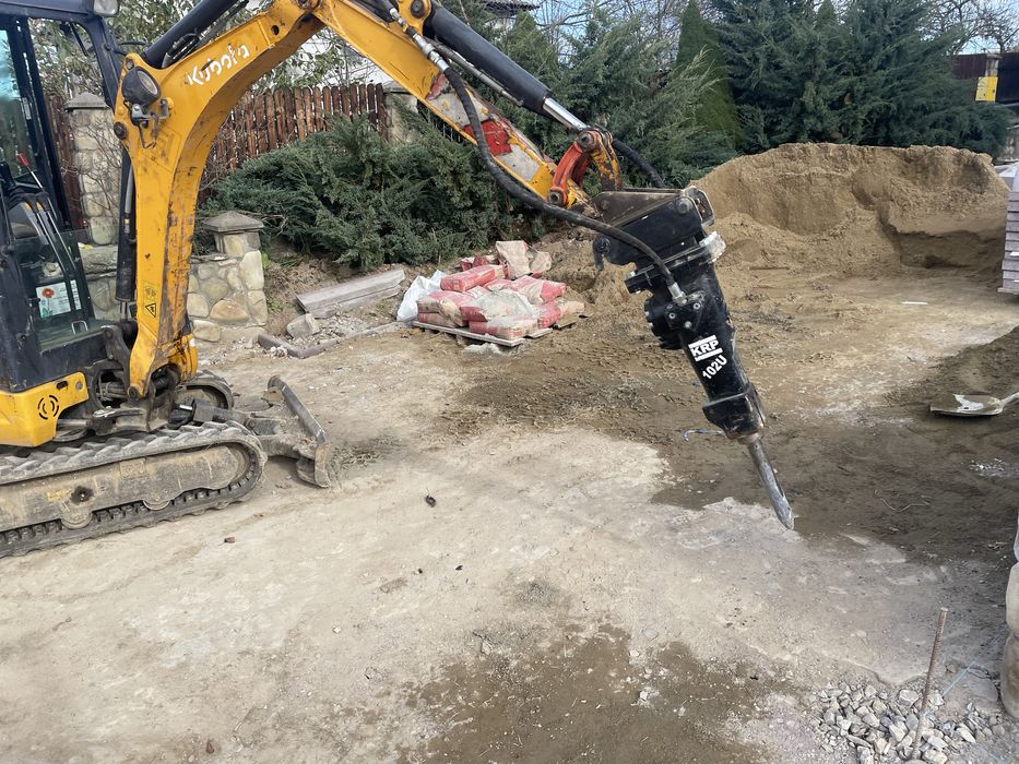 Послуги гідромолота, відбійного молотка