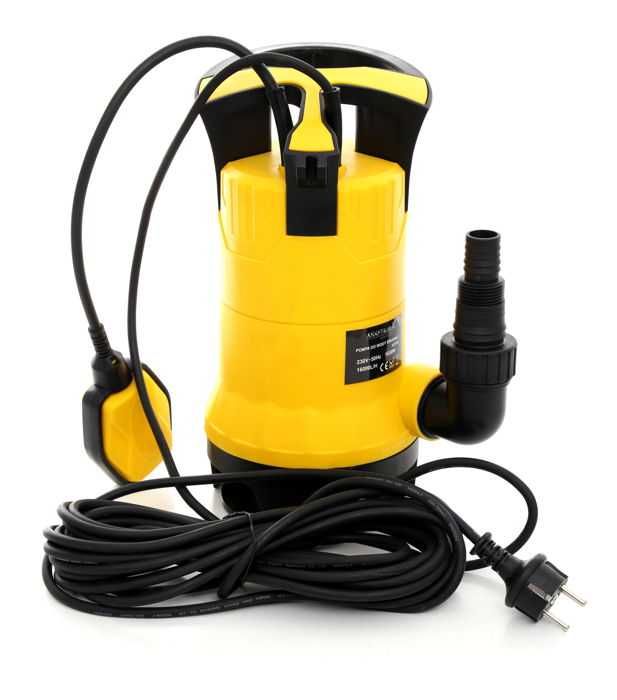 POMPA do wody brudnej moc 1650W AUTOMATYCZNY WYŁĄCZNIK