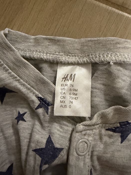 Чоловічки h&m 74 6-9 місяців