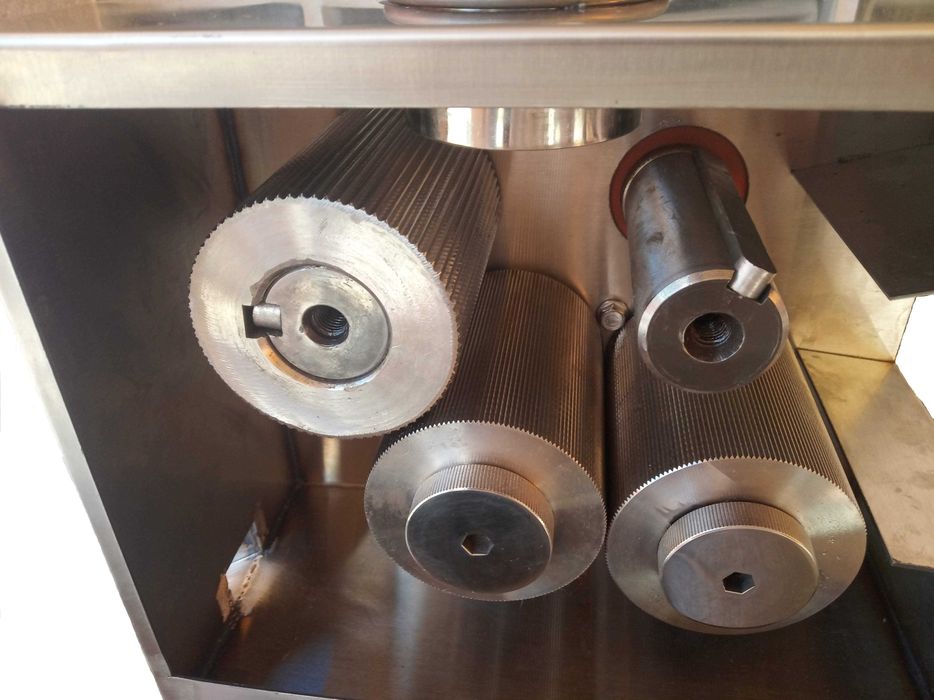 Máquina de Moer Cana de Açúcar, Inox ROBUSTA