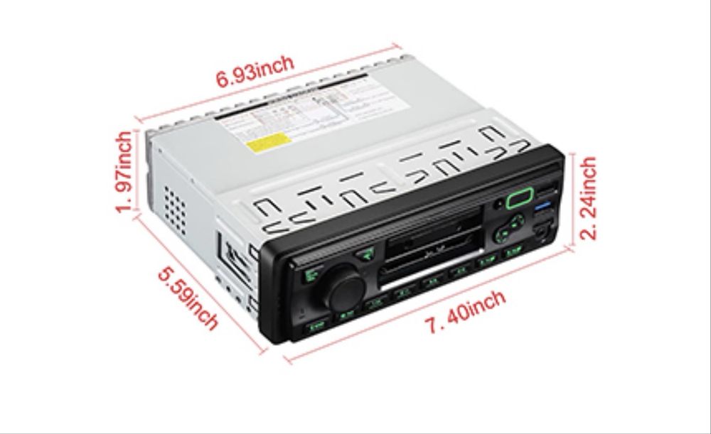 Vendo Radio Novo 1 DIN