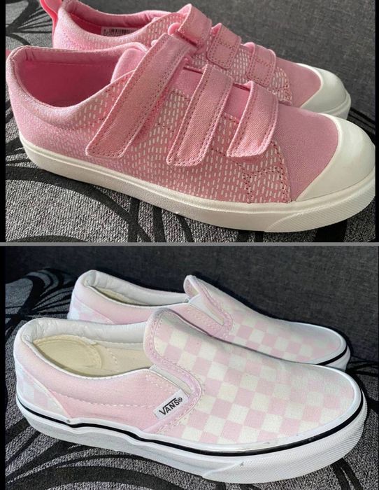 Макосини кросівки Clarks  р-р 2,5 наш 33-34 та Vans р-р 32,5