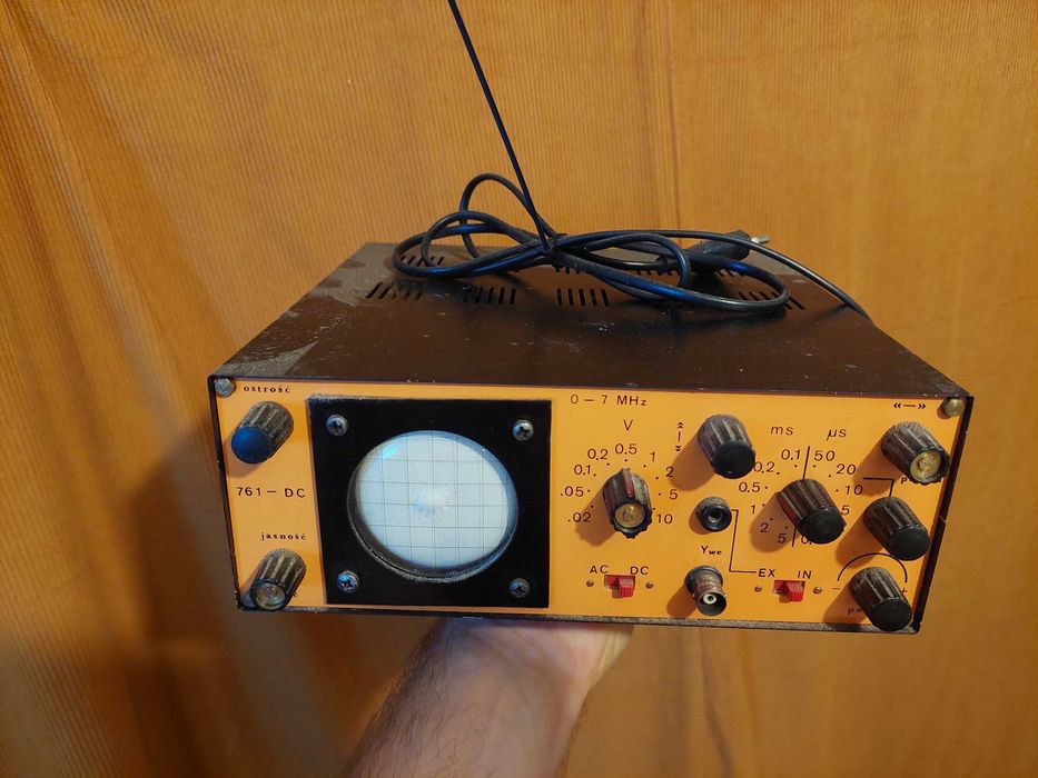 Oscyloskop 761-DC 0–7 MHz – sprawny, sprawdzony – możliwość testu na miejscu