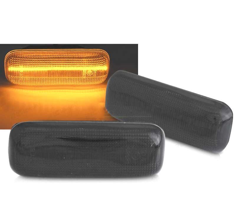 PISCAS LATERAIS R170 R171 W163 W202 W210 W208 W638 LED DINÁMICO FUMADOS