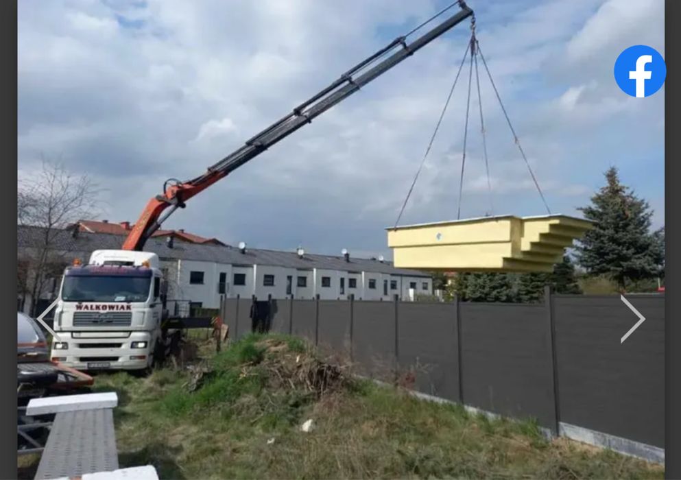 Transport HDS materiałów budowlanych, konstrukcji,maszyn