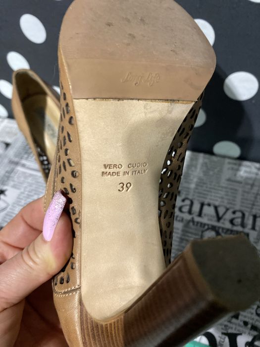 Туфлі натуральна шкіра Італія
