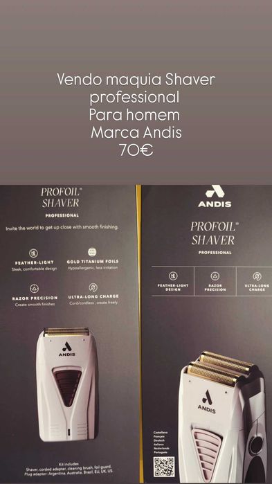 Máquina de barbear