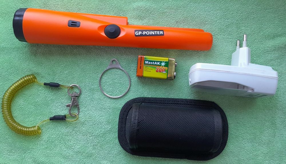 Металошукач GP-Pointer + Акамуляторна крона та зарядне