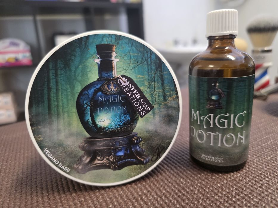 Set Barbear Master Soap Creations - Magic Potion (Inspirado em Armani)