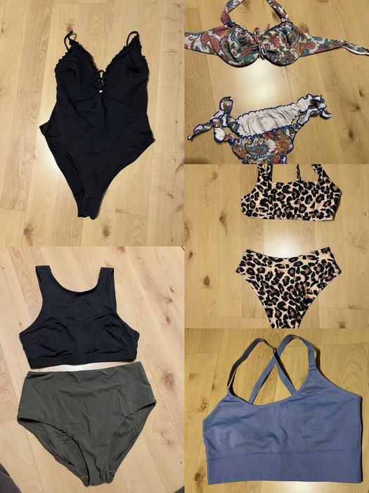 Mega paka ubrań S/M – Zara, Bershka, 4F – TANIO!