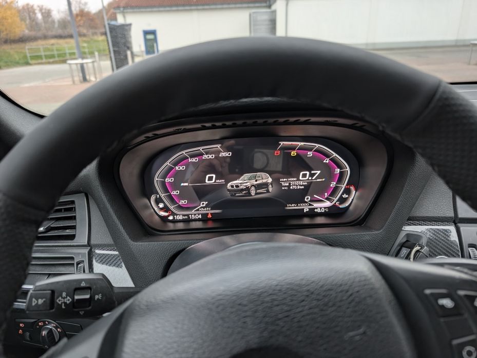 BMW X5 e70 4.8i 2010r. Wirtualne zegary 3 x kamera