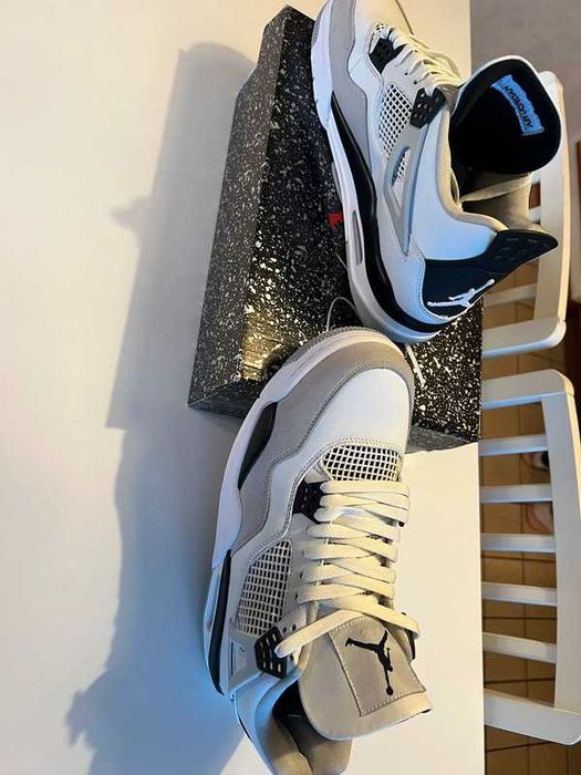 Jordan 4 Retro Military Black 41