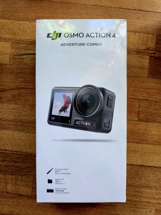 Kamera sportowa dji osmo action 4 adventure combo NOWA jeszcze w folii