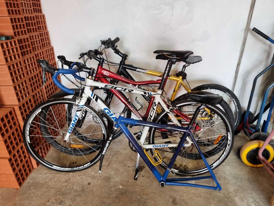 3 Bicicletas + Quadro Giant | Giant | Monty | Rockrider | Venda em Conjunto ou Separado