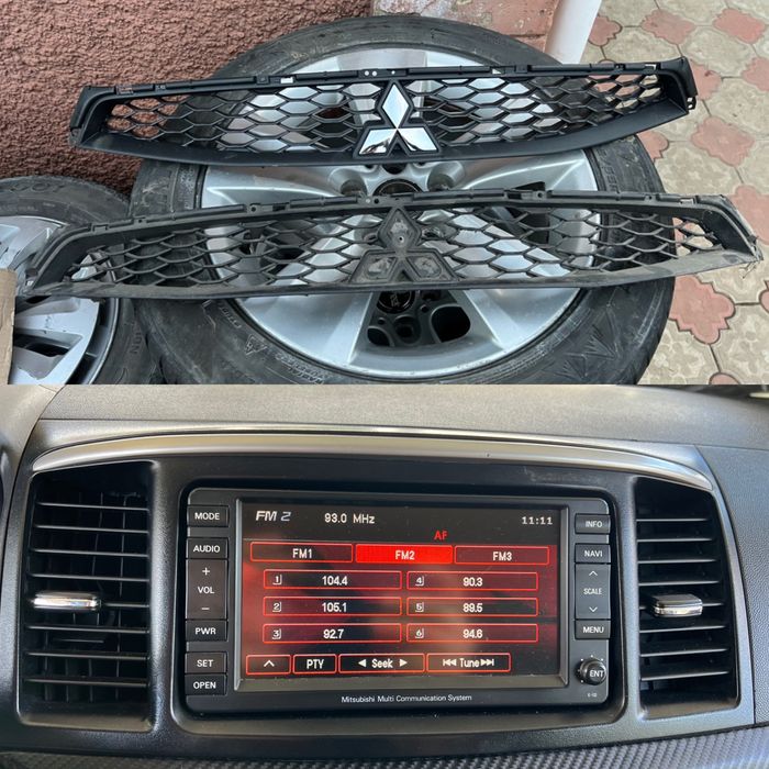 Фары Mitsubishi Lancer X Адаптивные