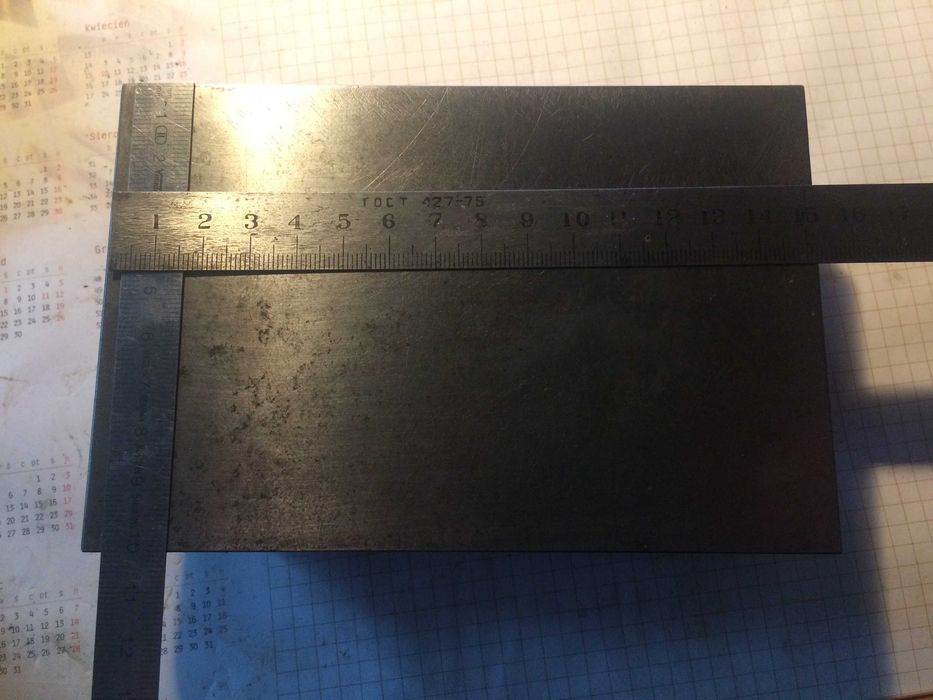 Traserski mini stół profesjonalny stal r.1942 imperialny