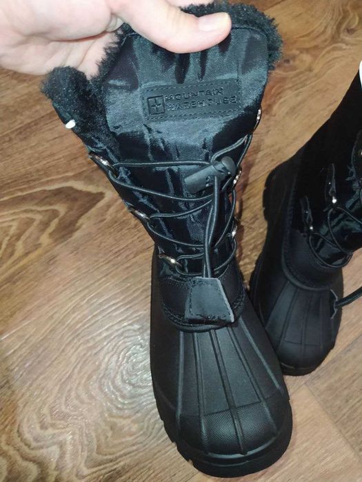 Сапожки зимние на затяжках Mountain warehouse р 30.5 Оригинал Новые