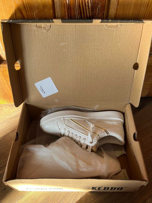 skórzane Sneakersy Keddo rozm.36 nowe!