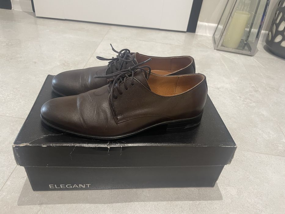 Buty ze skóry Elegeant rozmiar 37