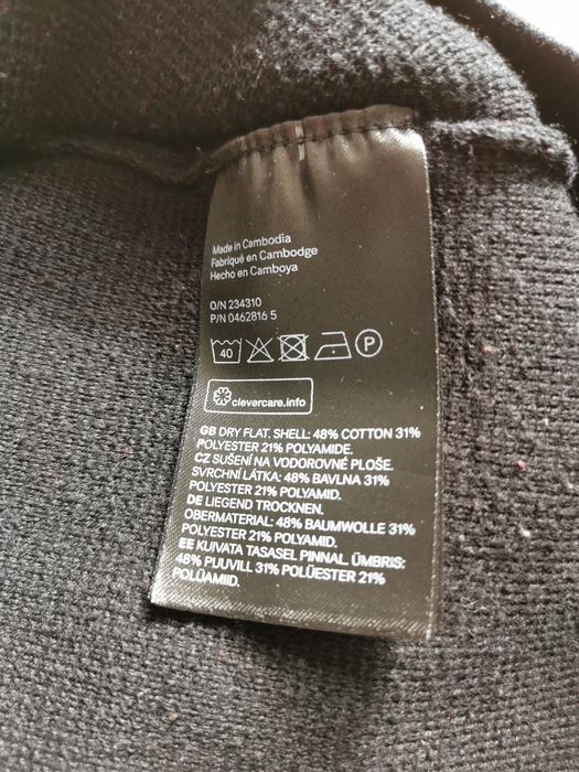 Sweter hm L.o.g.g M czarny