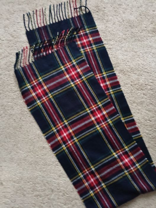 Szal z frędzlami unisex